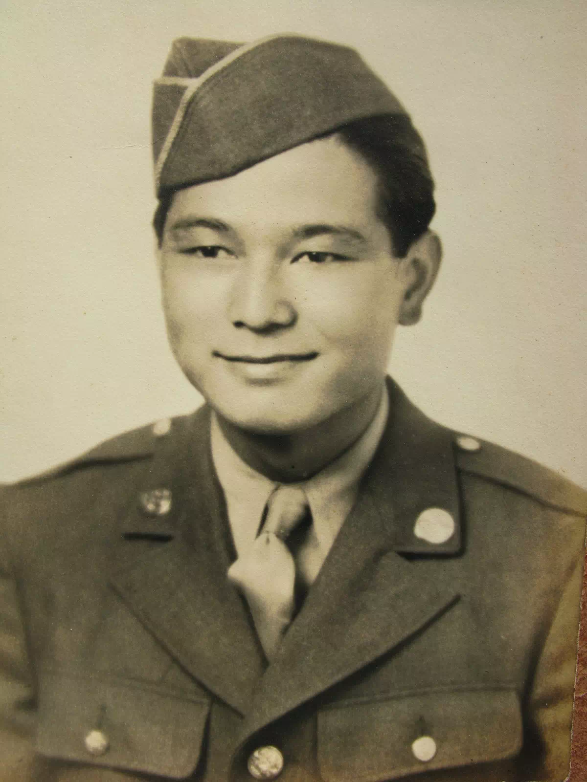 ダンの父、セイエイ・ナカソネ。太平洋戦争では米軍の通訳兵として従軍した